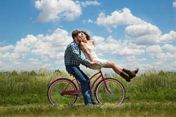 The Charismatic Charlie Wade Characters Couple Bike