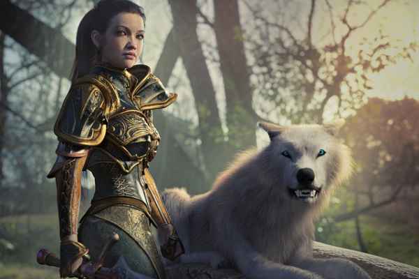 The Delta's Daughter Lamia's Wolf Spirit