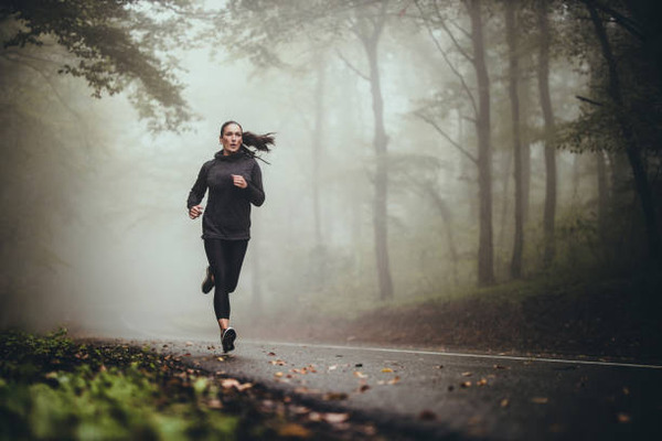 The Returned Luna lady running